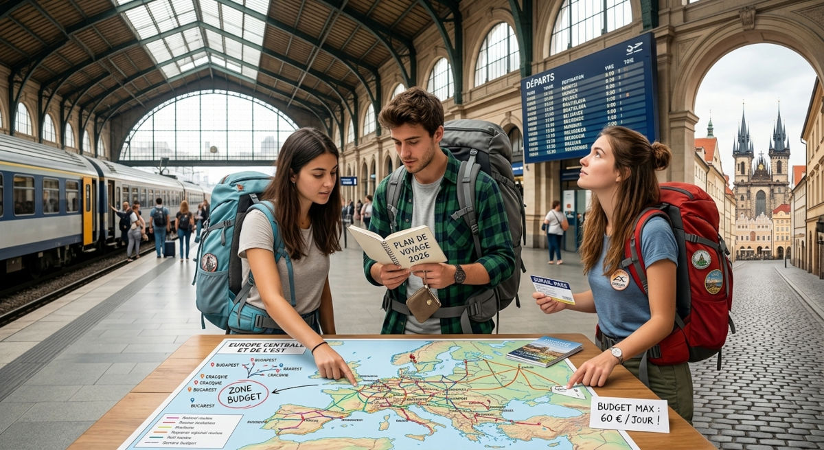 Défi : Voyager en Europe avec 60 €/jour max ! Itinéraires et conseils